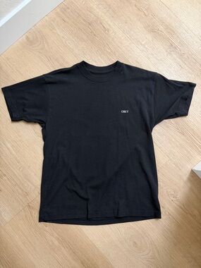 Obey Black Classic Logo Tee - Men's Short Sleeve Shirt